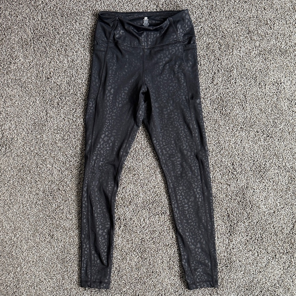 Senita Athletics Lux seamed Leopard Leggings